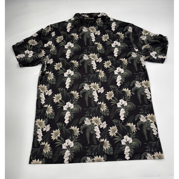 Waggle Men's M Polyester Black Panther Short Sleeve Polo - Picture 5 of 5